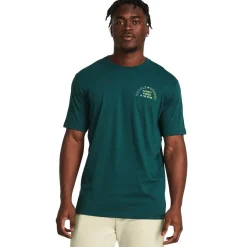 Under Armour Mens Armour Ua Pjt Rck H And H Graphc Ss Gym Top in Blue