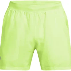 Under Armour Mens Armour Ua Launch Unlined 5 Shorts in Green