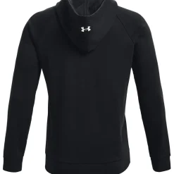 Under Armour Mens Armour Ua Pjt Rock Rival Fleece Hoody Hoody in Black