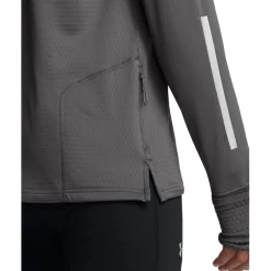 Under Armour Mens Armour Ua Launch Elite Cw Balaclava Hoody in Grey