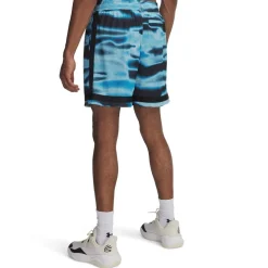 Under Armour Mens Curry Statement Shorts in Blue