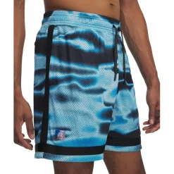 Under Armour Mens Curry Statement Shorts in Blue