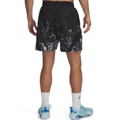Under Armour Mens Curry Signature Sub Basketball Shorts in Black