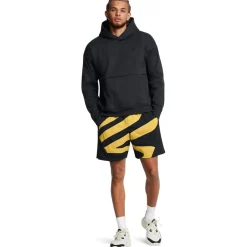 Under Armour Mens Curry Sig Shorts in Black