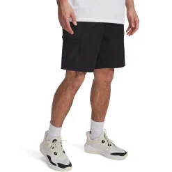 Under Armour Mens Curry Woven Shorts in Black