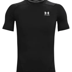 Under Armour Mens Heatgear® Short Sleeve in Black