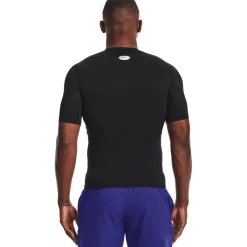 Under Armour Mens Heatgear® Short Sleeve in Black