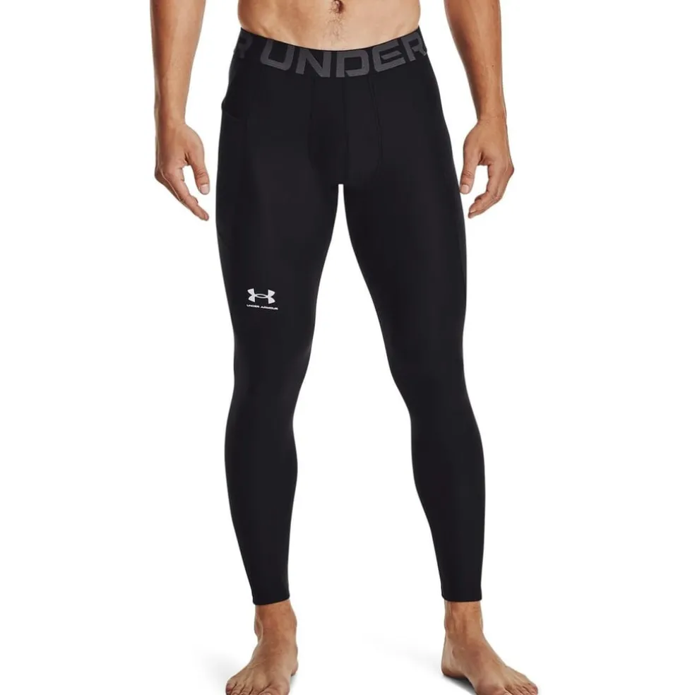 Under Armour Mens Heatgear Core Tights in Black