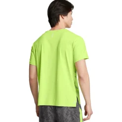 Under Armour Mens Launch Elite Graphic T-Shirt. in Green