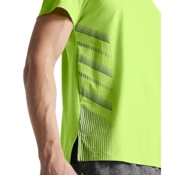 Under Armour Mens Launch Elite Graphic T-Shirt. in Green
