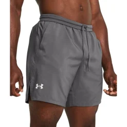 Under Armour Mens Launch 7 Shorts in Grey