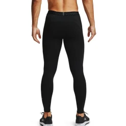 Under Armour Mens Rush Seamless Leggings in Black