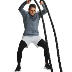 Under Armour Mens Rush Seamless Leggings in Black