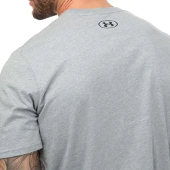 Under Armour Mens Sportsstyle Left Chest Short Sleeve T-Shirt in Grey