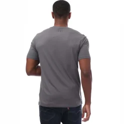 Under Armour Mens Sportstyle Left Chest Short Sleeve T-Shirt in Grey