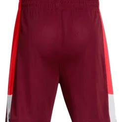 Under Armour Mens Zone 7 Shorts in Red