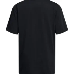 Under Armour Oversize Fit Crew Neck Short Sleeve T-Shirt in Black