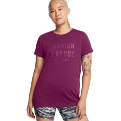 Under Armour P Rk W Hwt Pas ss in Purple