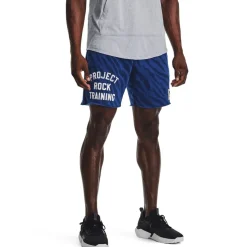 Under Armour Pjt Rck Fitness Shorts in Blue