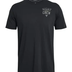 Under Armour Pjt Rk Ngt Crw ss in Black