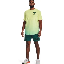 Under Armour Pjt Rock Fade ss in Green