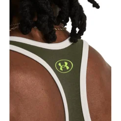 Under Armour Pjt Rock Tank in Green