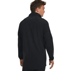 Under Armour Pro Athletic Zip Neck Top in Black