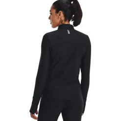 Under Armour Qualifier 2.0 Half Zip Running Top Ladies in Black