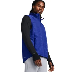 Under Armour Regular Fit Mock Neck Storm Vest in Blue