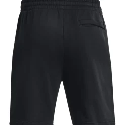 Under Armour Rival Cotton Shorts in Black
