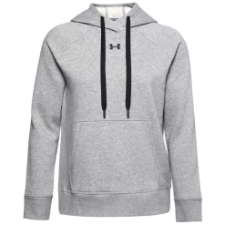 Under Armour Rival Fleece HB Hoodie in Grey