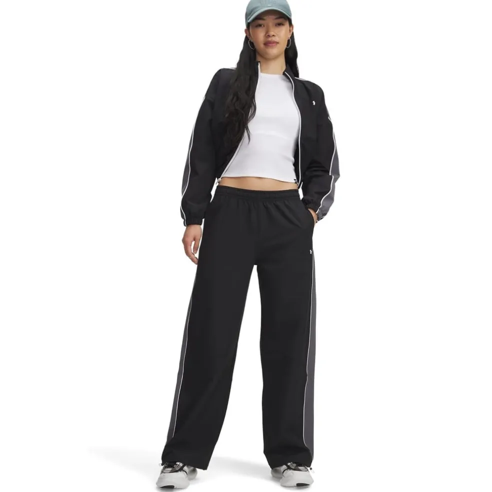 Under Armour Rival Swoven Pant in Black