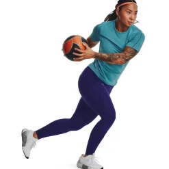 Under Armour Seamless Slim Fit Crew Neck T-Shirt in Blue