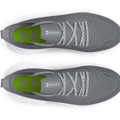 Under Armour Shift Running Shoes in Grey White