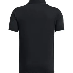 Under Armour Short Sleeve Icon Polo Shirt in Black