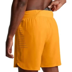 Under Armour Speedpocket 7 Shorts in Orange