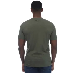 Under Armour Sportstyle Left Chest Short Sleeve T-Shirt in Green