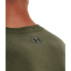 Under Armour Sportstyle Left Chest Short Sleeve T-Shirt in Green