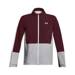 Under Armour Stormproof 3.0 Waterproof Jacket in red maroon