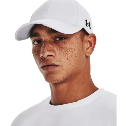 Under Armour Team Blitz Baseball Cap in White