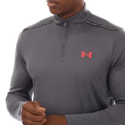Under Armour Tech 1/4 Zip Top in Grey