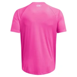 Under Armour Tech Emboss T-Shirt in Pink