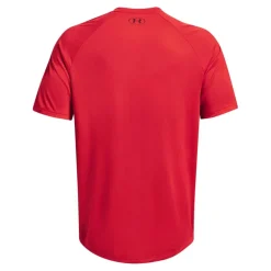 Under Armour Tech Print Fill Short Sleeve T-Shirt in Red
