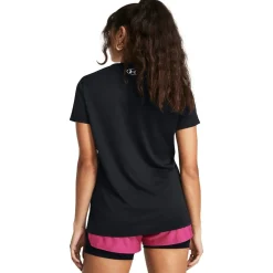 Under Armour Tech Solid T-Shirt Ladies in Black