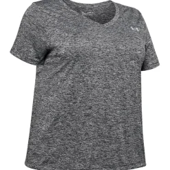 Under Armour Tech Twist T-Shirt Ladies in Grey
