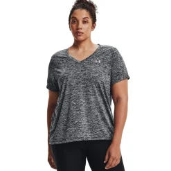 Under Armour Tech Twist T-Shirt Ladies in Grey
