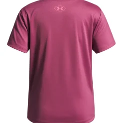 Under Armour Tech Varsity Ss Jn54 in Purple