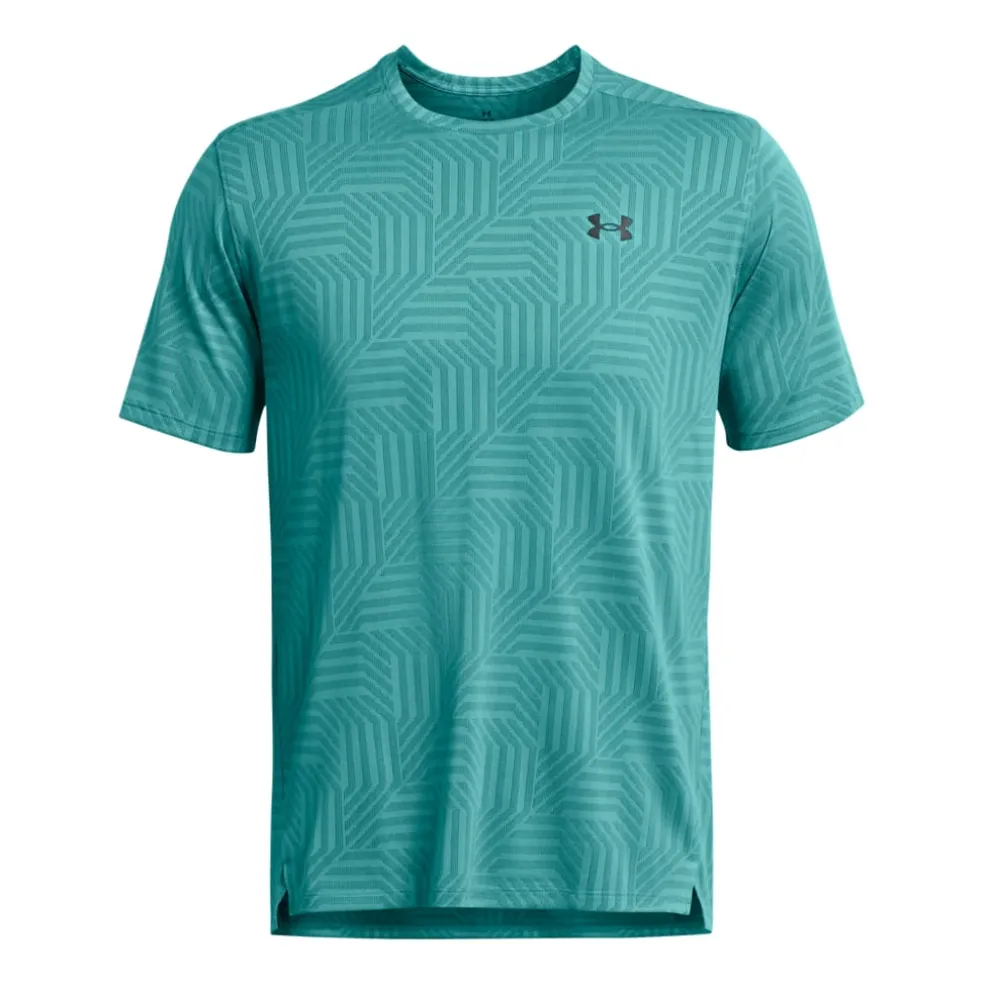 Under Armour Tech Vent Geotessa T-Shirt in Blue