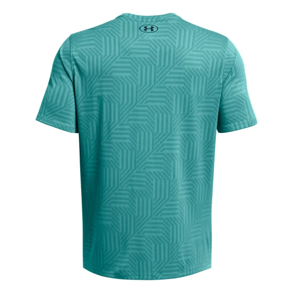 Under Armour Tech Vent Geotessa T-Shirt in Blue