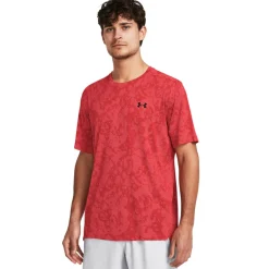 Under Armour Tech Vent Geode T-Shirt in Red
